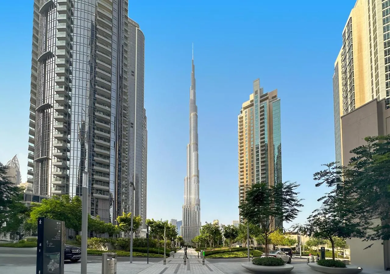 Lux 1 Bd Apartment, 2 Min Walk To Dubai Mall & Burj Khalifa - Act One Tower